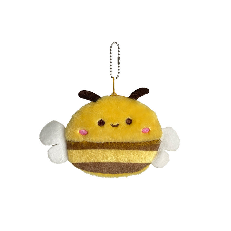Dompet Boneka Tawon Resleting Little Bee Pouch Tempat Make Up Kosmetik Koin Kunci KCO4437