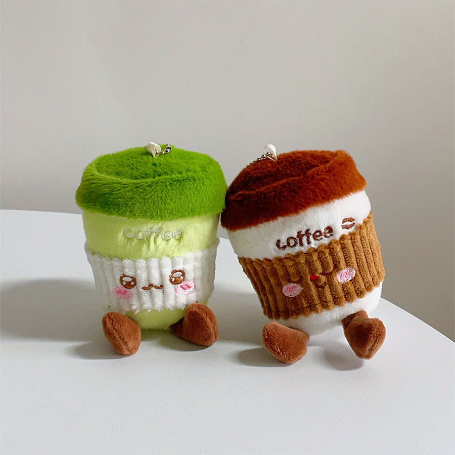 Gantungan Boneka Teko Imut Pot Sandwich Snack Keychain Bag Charm Aksesoris Tas