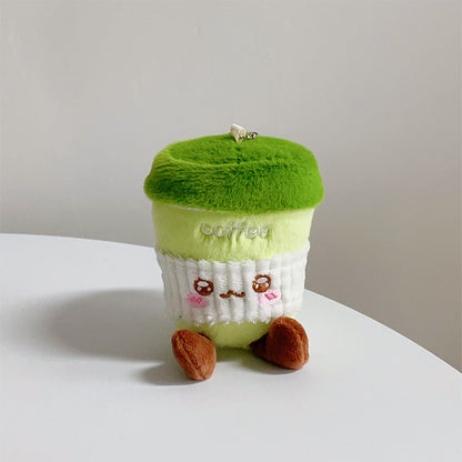 Gantungan Boneka Teko Imut Pot Sandwich Snack Keychain Bag Charm Aksesoris Tas