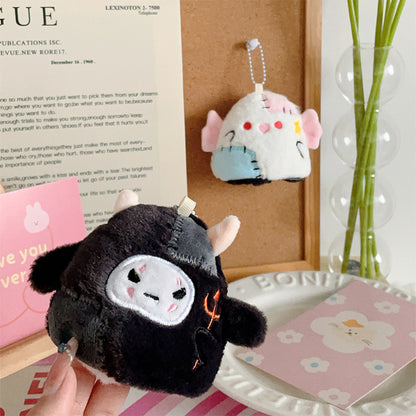 Gantungan Kunci Boneka Hantu Bolak Balik 2 Sisi Flip Reversible Plush Doll MCE0231