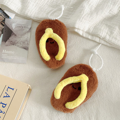 Gantungan Kunci Tas Boneka Sandal Jepit Lucu Keychain MCE0233