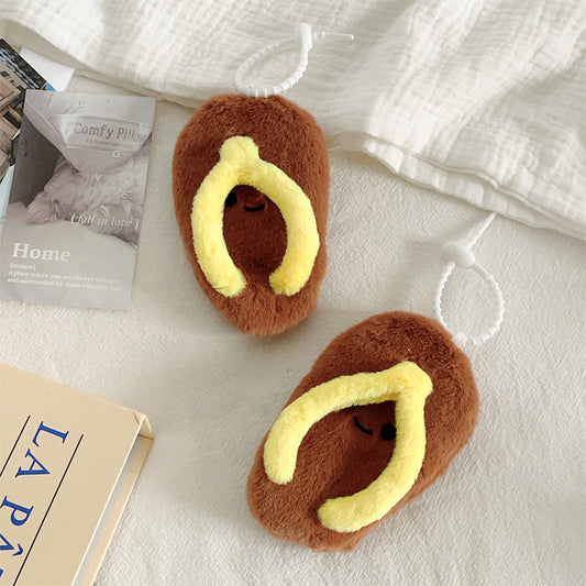 Gantungan Kunci Tas Boneka Sandal Jepit Lucu Keychain MCE0233