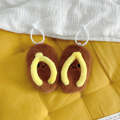 Gantungan Kunci Tas Boneka Sandal Jepit Lucu Keychain MCE0233