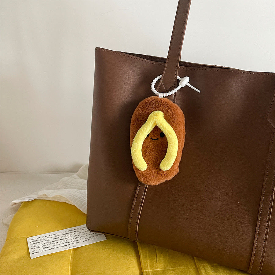 Gantungan Kunci Tas Boneka Sandal Jepit Lucu Keychain MCE0233