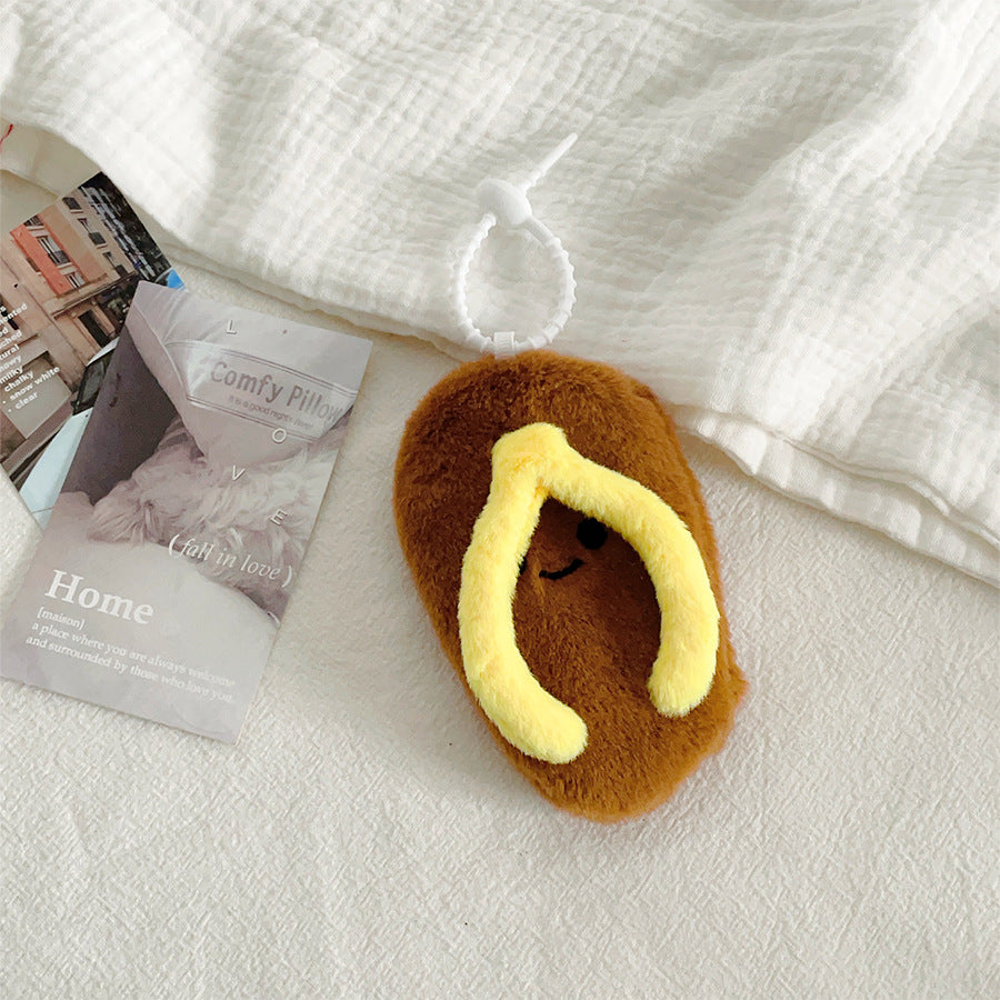 Gantungan Kunci Tas Boneka Sandal Jepit Lucu Keychain MCE0233