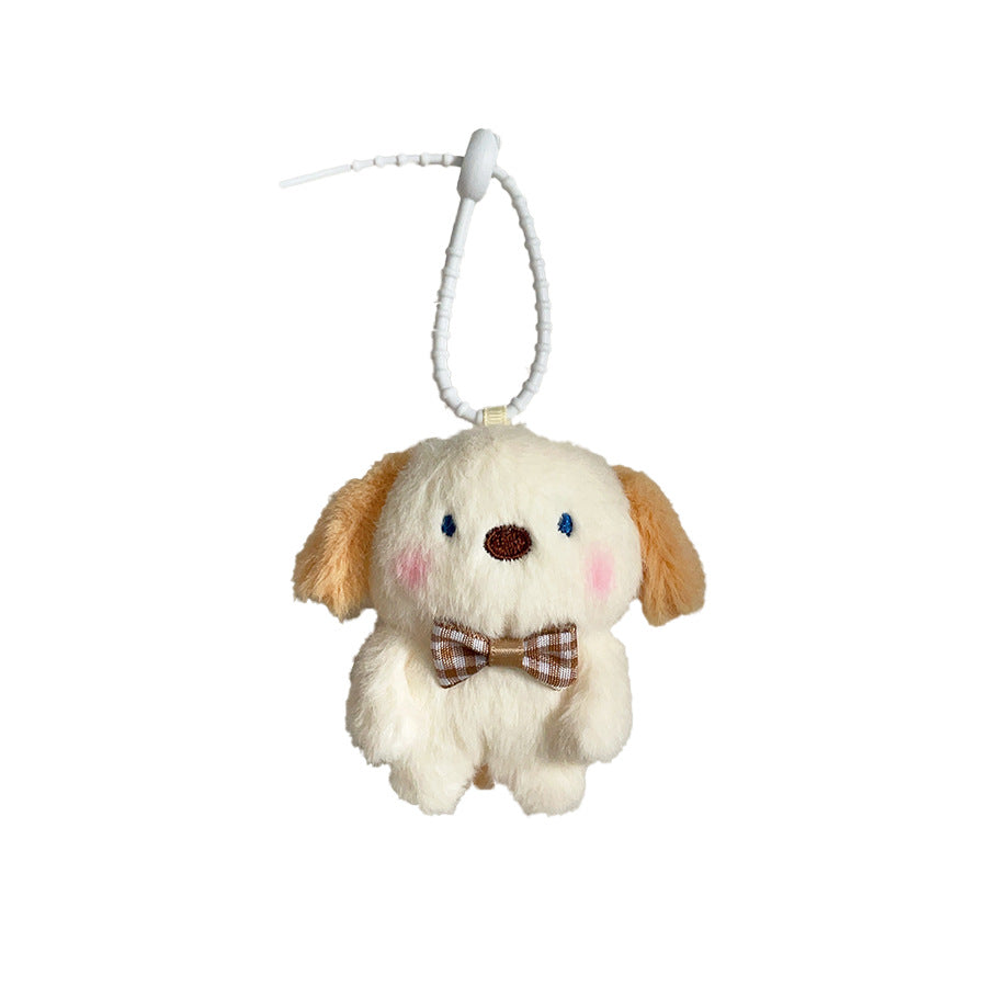 Gantungan Kunci Tas Boneka Anjing Corgi Spaniel Puppy Fluffy Keychain MCE0261