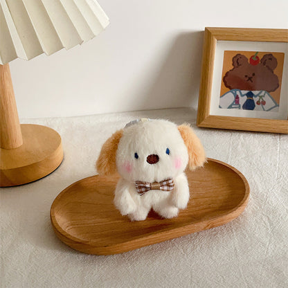 Gantungan Kunci Tas Boneka Anjing Corgi Spaniel Puppy Fluffy Keychain MCE0261