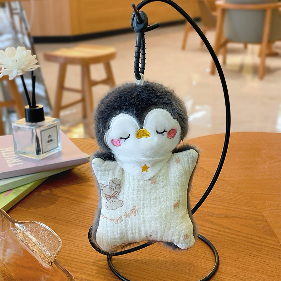 Ganci Boneka Karakter Hewan Plush Keychain Animal Wristbands Beanbag Plush Toys