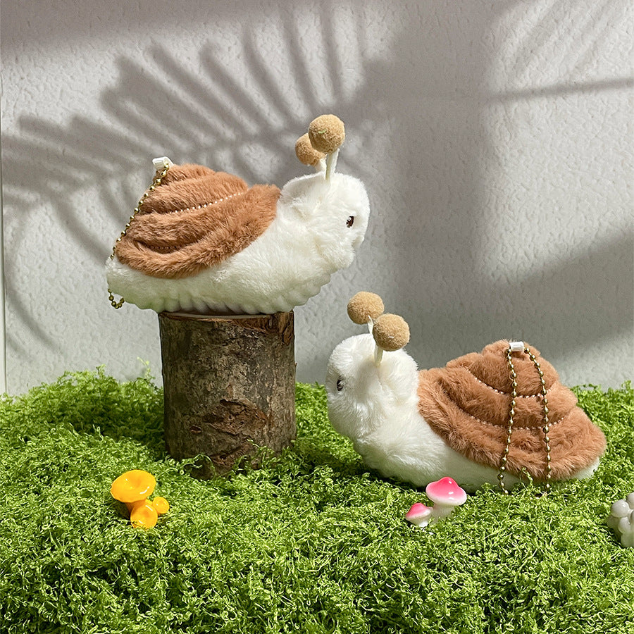Gantungan Kunci Boneka Snail Siput Keong Lucu MCE0519