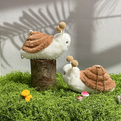 Gantungan Kunci Boneka Snail Siput Keong Lucu MCE0519