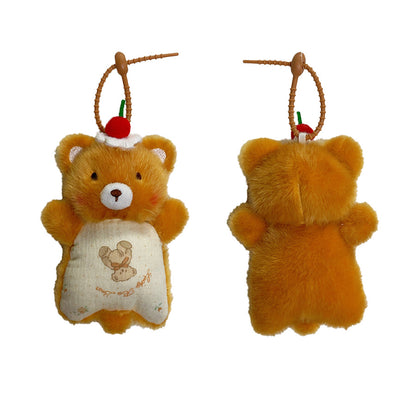 Ganci Boneka Karakter Hewan Plush Keychain Animal Wristbands Beanbag Plush Toys