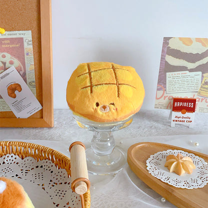 Gantungan Kunci Boneka Cake Animal Roti Lucu Pudding Keychain Plush Doll MCE10005