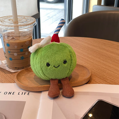 Gantungan Boneka Teko Imut Pot Sandwich Snack Keychain Bag Charm Aksesoris Tas