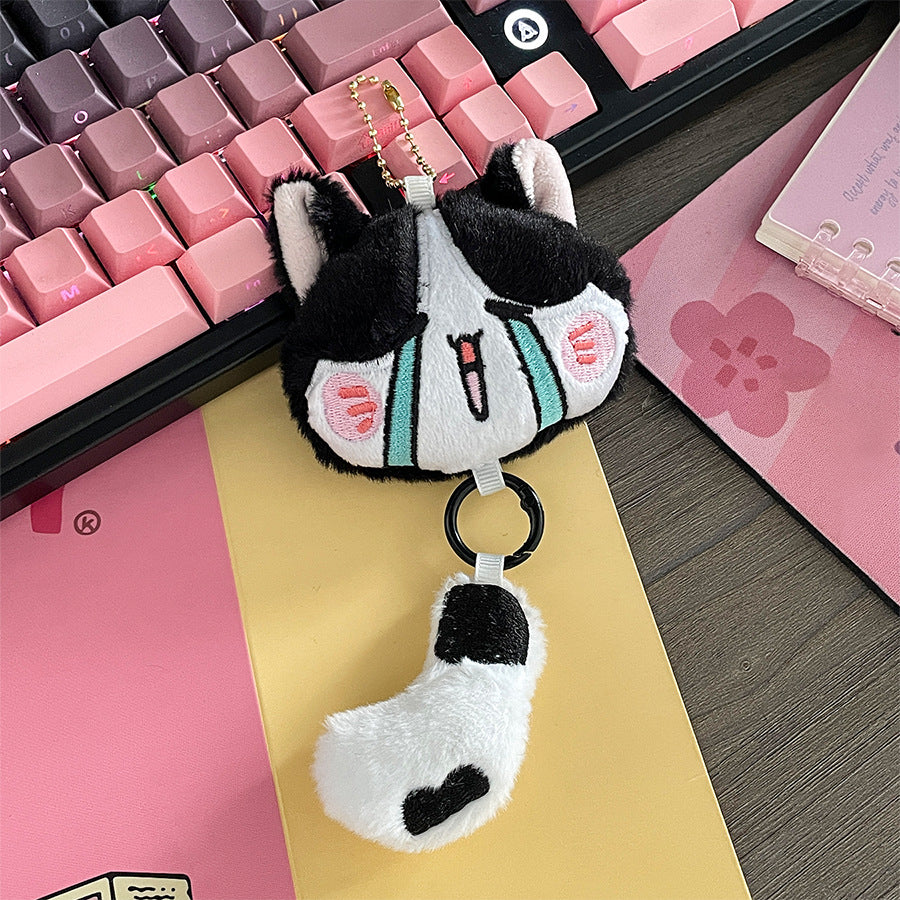 Gantungan Hewan Kartun Ekor Kucing Lucu Tail Cat Animal Bag Charm Aksesoris Tas MCE10159