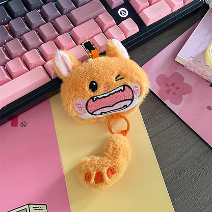 Gantungan Hewan Kartun Ekor Kucing Lucu Tail Cat Animal Bag Charm Aksesoris Tas MCE10159