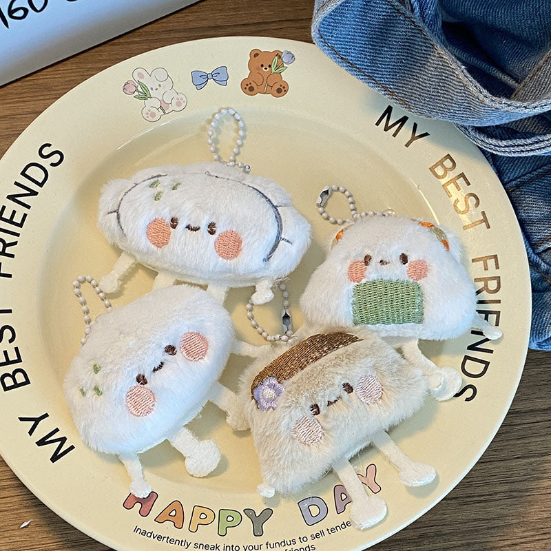 Gantungan Boneka Sushi Buns Dumplings Bag Charm Keychain MCE1237