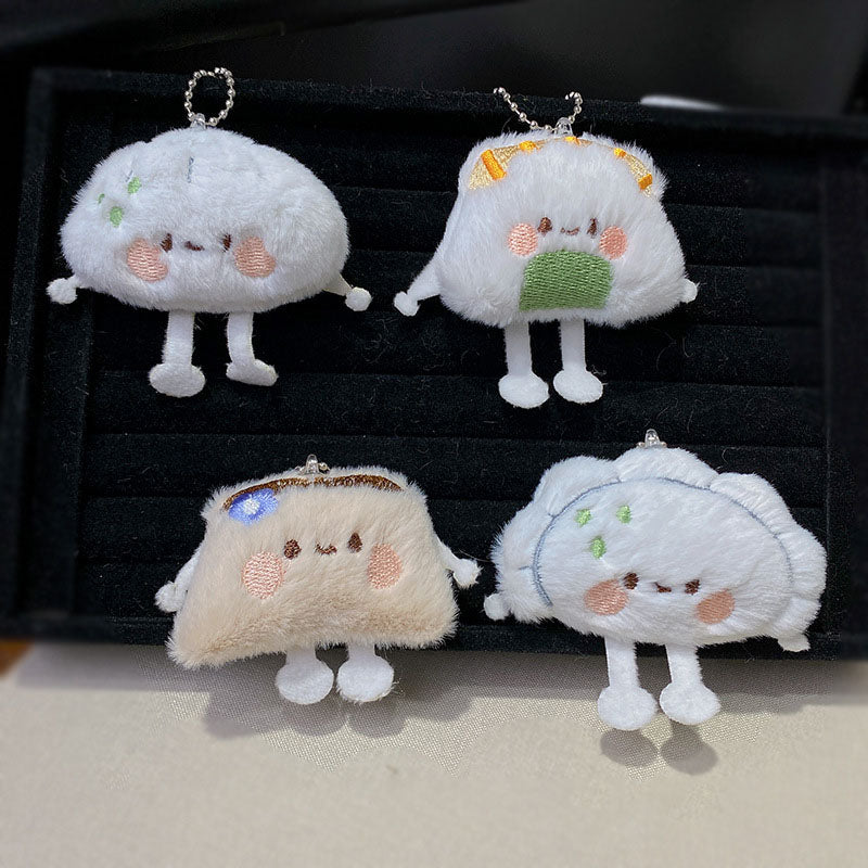 Gantungan Boneka Sushi Buns Dumplings Bag Charm Keychain MCE1237