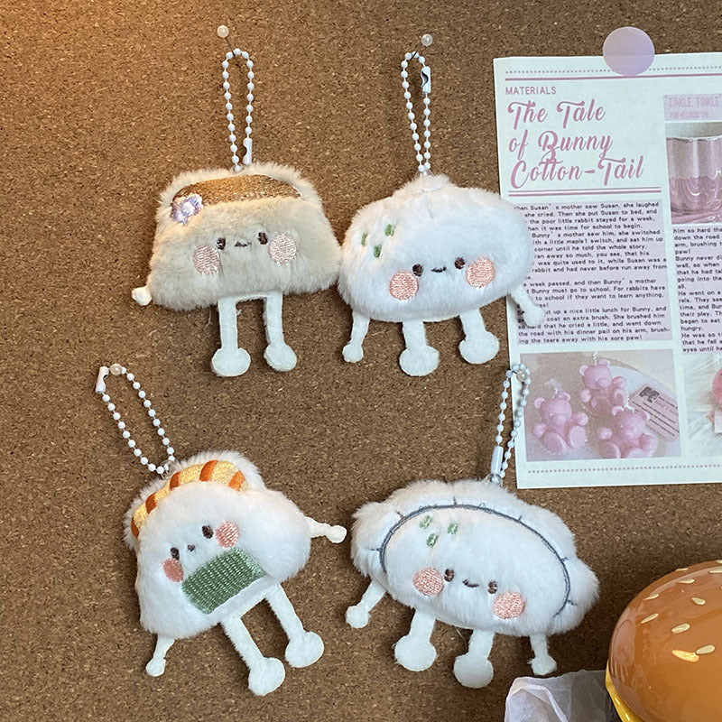 Gantungan Boneka Sushi Buns Dumplings Bag Charm Keychain MCE1237