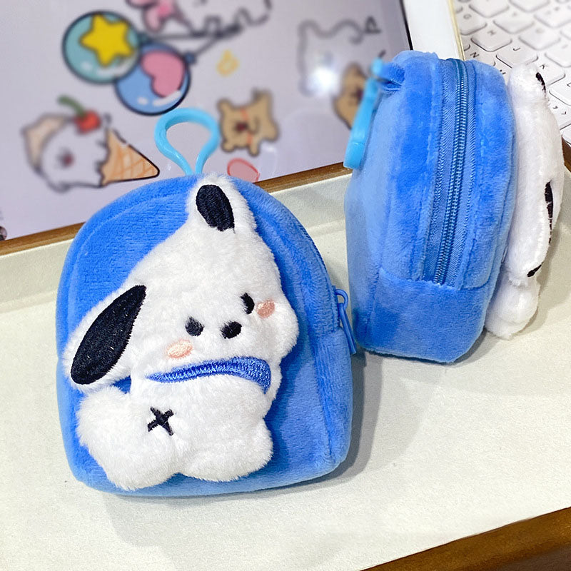 Dompet Boneka Pocha Capybara Kitty Garfield Cat Pouch Tempat Koin Kunci Aksesoris MCE3522