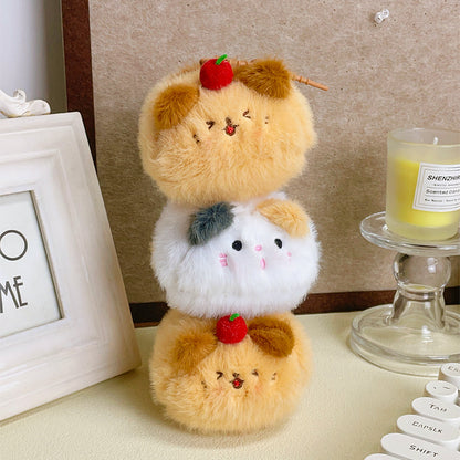 Boneka Kucing Ekor Besar Gantungan Kunci Lucu Big Tail Cat Bag Charm MCEW7877