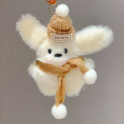 Gantungan Kunci Cute Bunny Doggy Bag Charm Fashionable Lucu MCE8198