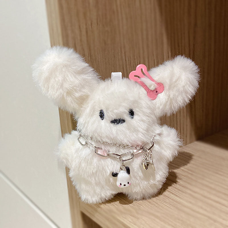 Gantungan Kunci Cute Bunny Doggy Bag Charm Fashionable Lucu MCE8198