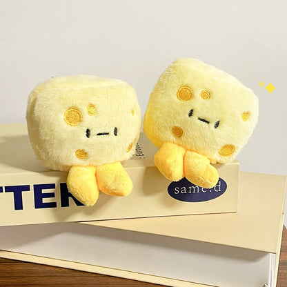 Gantungan Kunci Boneka Keju Cheese Plush Toy Keychain MCE9263