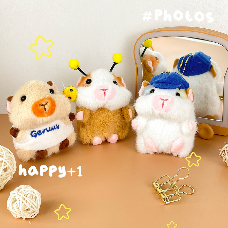 Gantungan Kunci Boneka Hamster Beruang Sweater Bear Dog Keychain Premium KCA61252