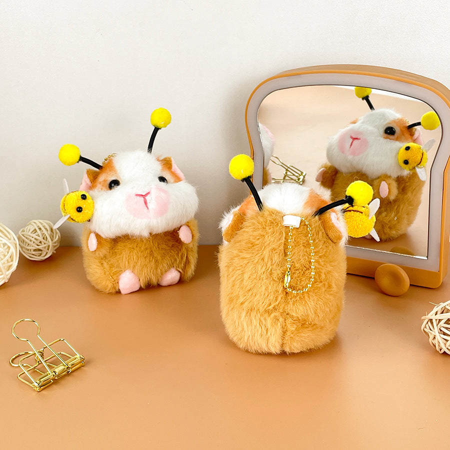 Gantungan Kunci Boneka Hamster Beruang Sweater Bear Dog Keychain Premium KCA61252