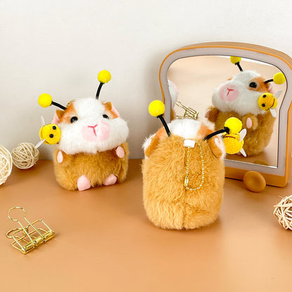 Gantungan Kunci Boneka Hamster Beruang Sweater Bear Dog Keychain Premium KCA61252