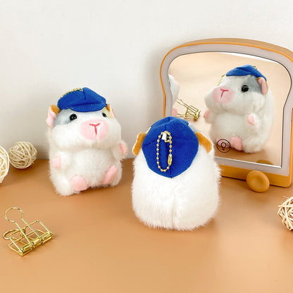 Gantungan Kunci Boneka Hamster Beruang Sweater Bear Dog Keychain Premium KCA61252