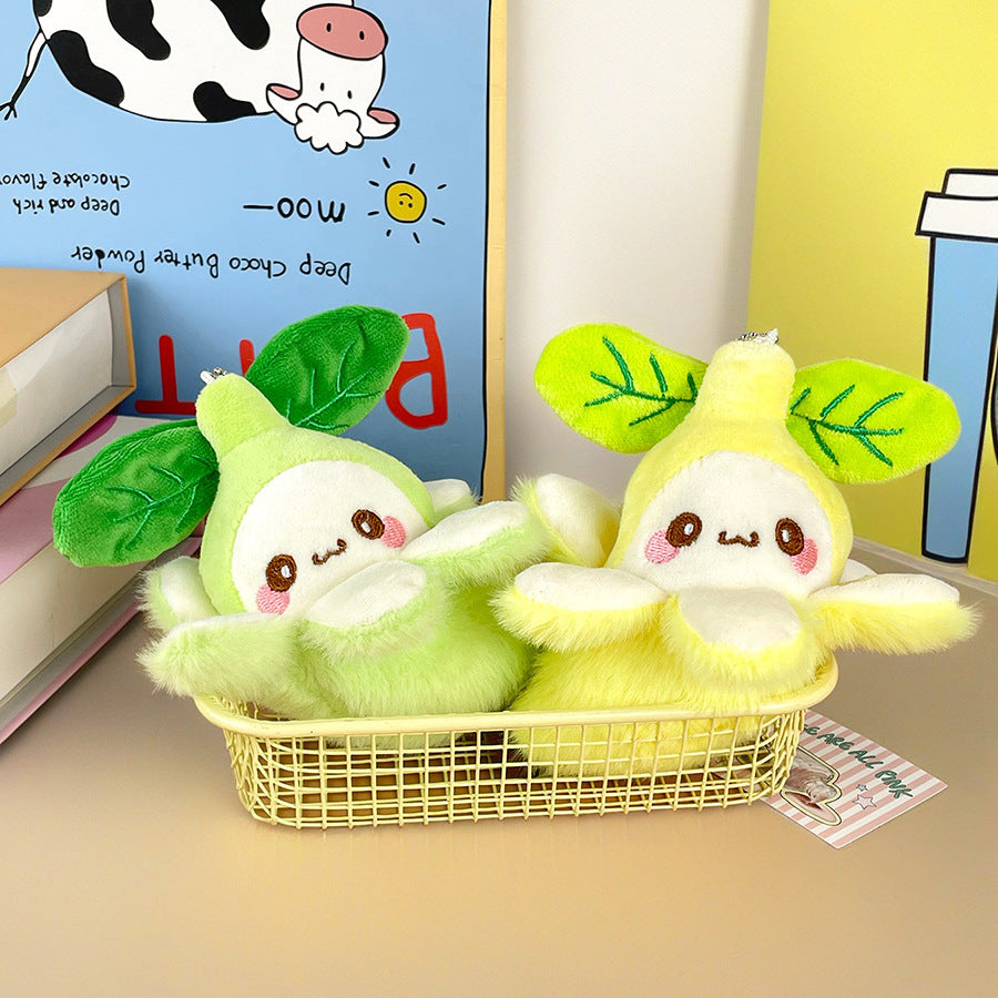 Gantungan Boneka Pisang Half Peeled Banana Souvenir