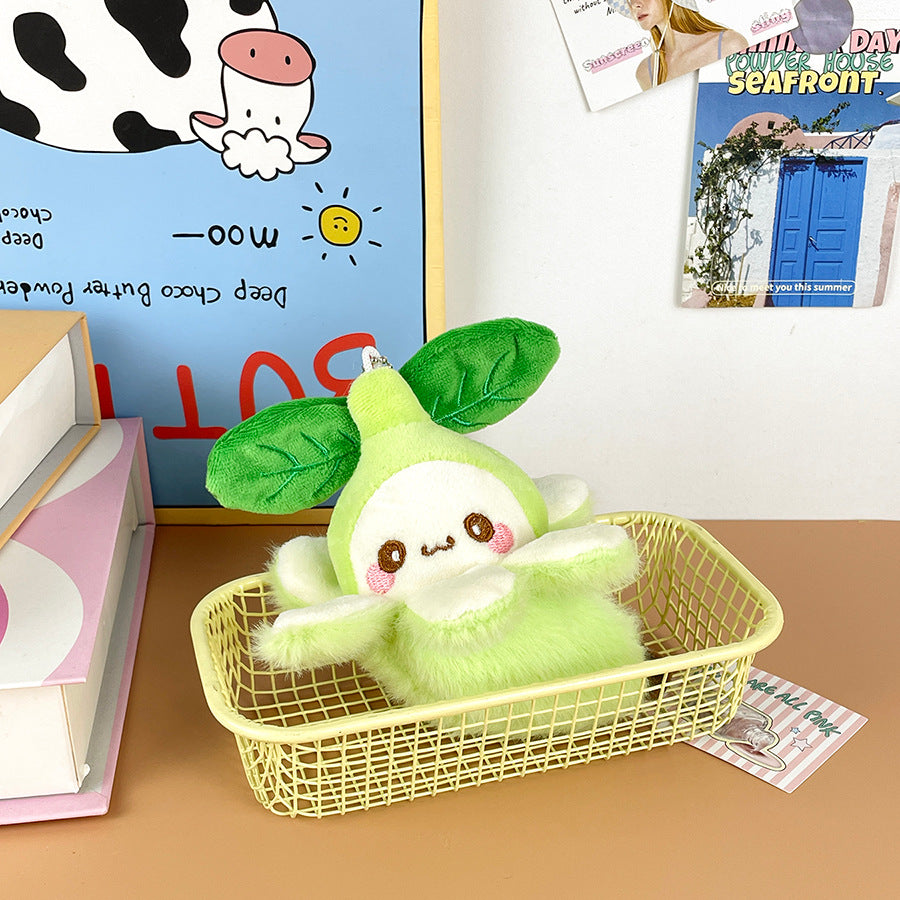 Gantungan Boneka Pisang Half Peeled Banana Souvenir