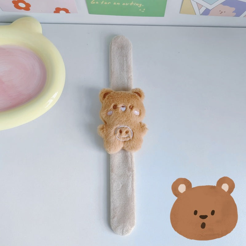 Slap Bracelet Gelang Boneka Anak Beruang Kelinci Lucu MCEB4001