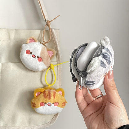 Gantungan Dompet Koin Kepala Kucing Coin Purse Pouch Keychain MCEB4583