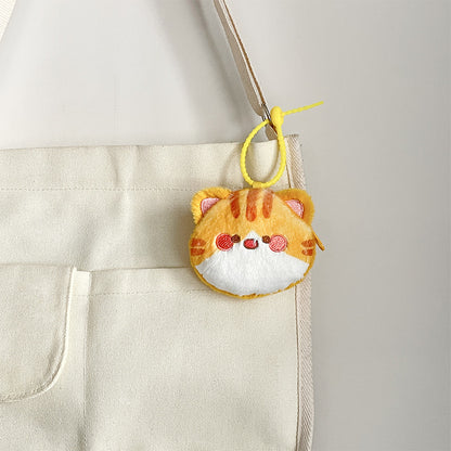 Gantungan Dompet Koin Kepala Kucing Coin Purse Pouch Keychain MCEB4583