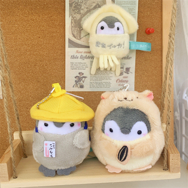 Boneka Penguin Japanese Style Lucu Gantungan Tas Doll Bag Charm MCEW4261