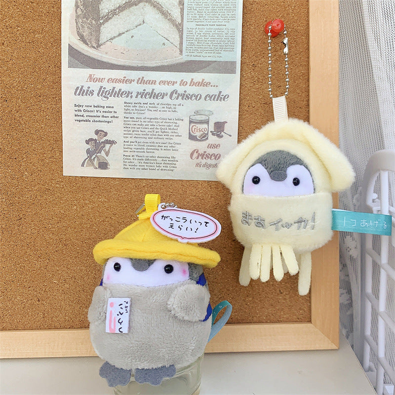 Boneka Penguin Japanese Style Lucu Gantungan Tas Doll Bag Charm MCEW4261