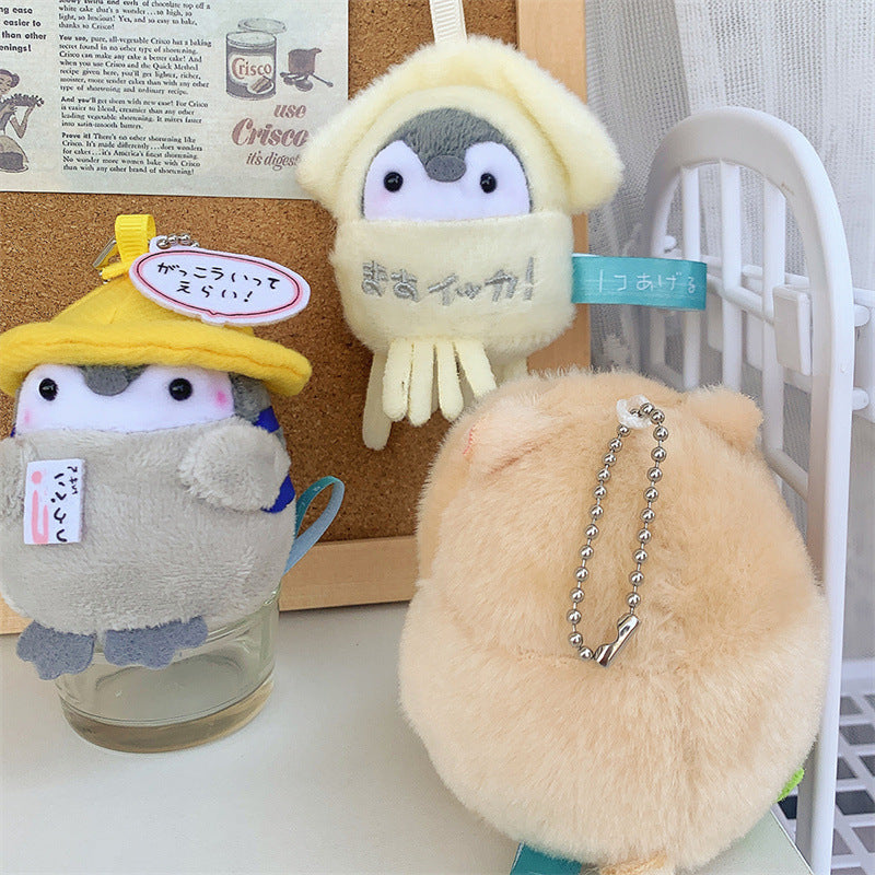 Boneka Penguin Japanese Style Lucu Gantungan Tas Doll Bag Charm MCEW4261