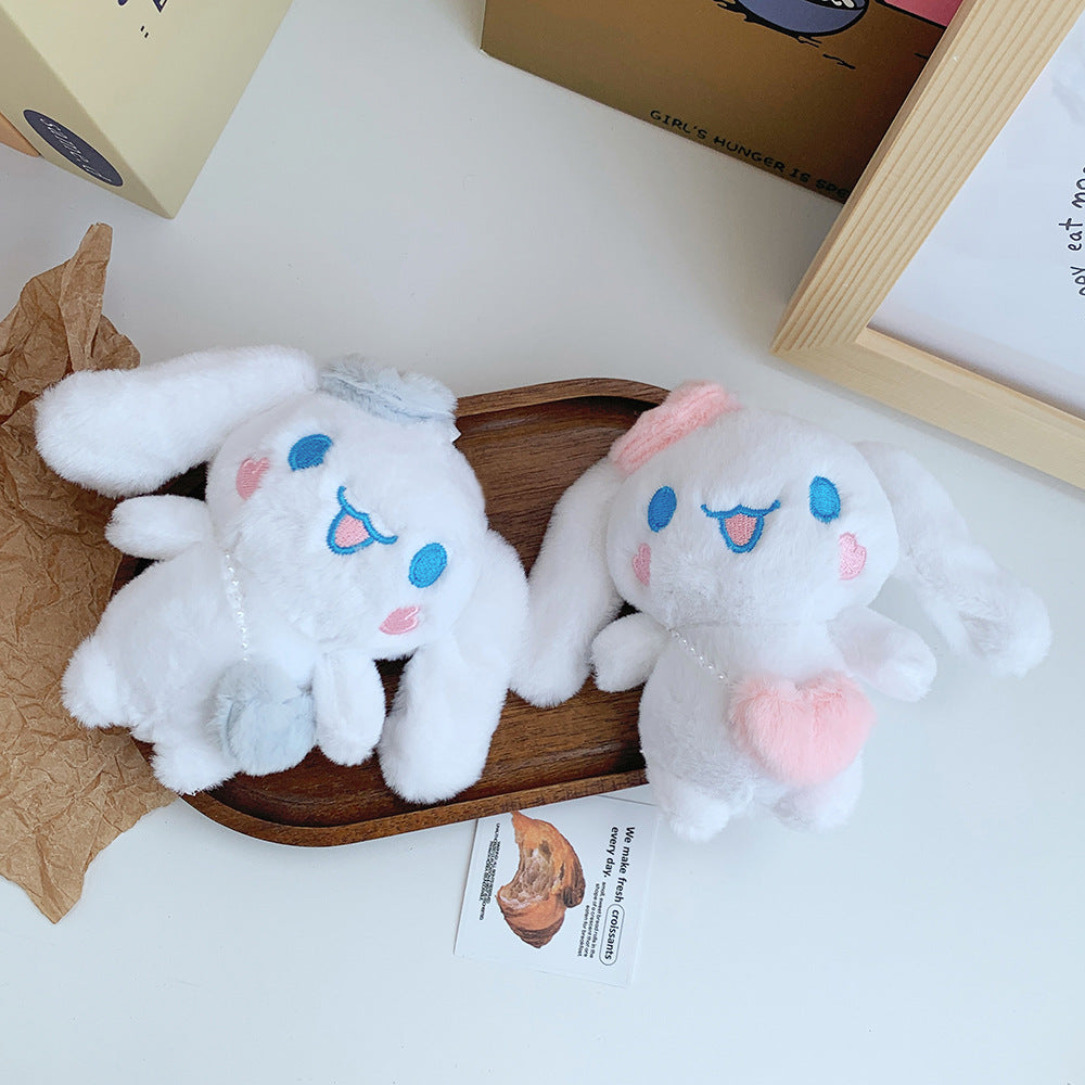 Boneka Cinnamoroll Gantungan Kunci Keychain Doll Bag Charm MCEW4325