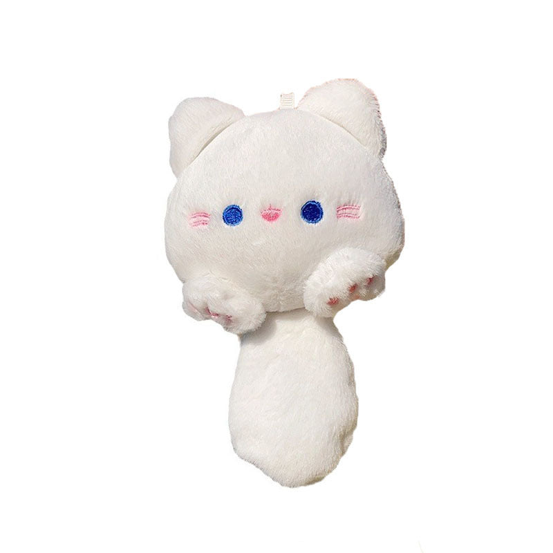 Boneka Kucing Ekor Besar Gantungan Kunci Lucu Big Tail Cat Bag Charm MCEW7877