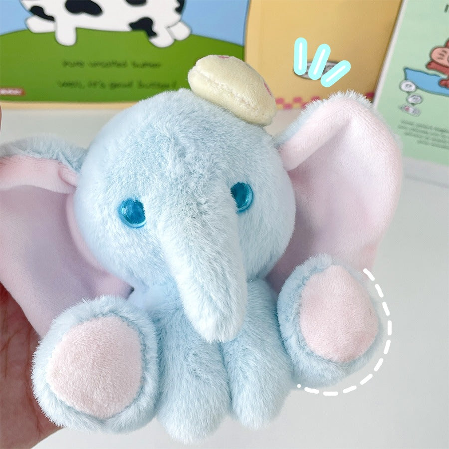 Boneka Gajah Telinga Lebar Dumbo Gantungan Kunci Keychain MCEW8017