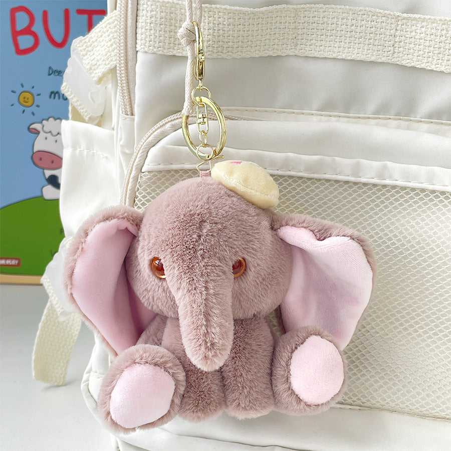 Boneka Gajah Telinga Lebar Dumbo Gantungan Kunci Keychain MCEW8017