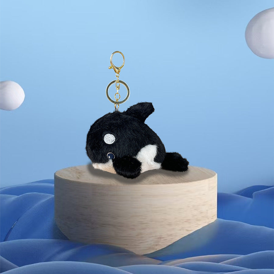 Gantungan Kunci Boneka Binatang Laut Sea World Animal Plush Toy Keychain Doll MCEW9697