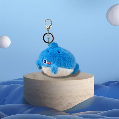 Gantungan Kunci Boneka Binatang Laut Sea World Animal Plush Toy Keychain Doll MCEW9697