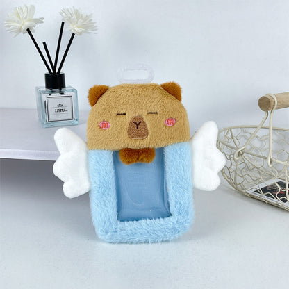 Plush Photocard Case Photo Card Holder Boneka Gantungan Kunci ID Card Keychain Penguin KCO4387