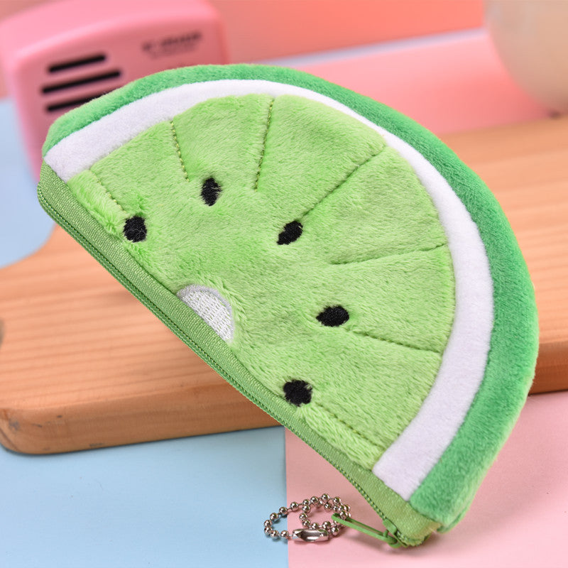 Dompet Koin Buah Watermelon Kiwi Strawberry Carrot