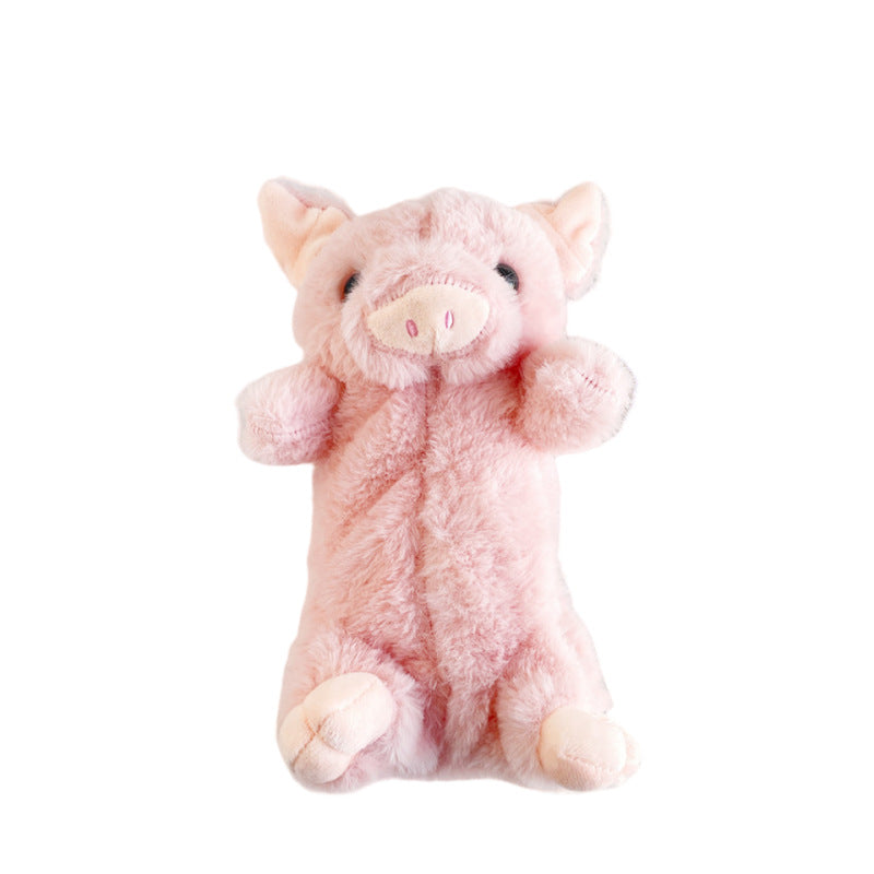 Tempat Pensil Boneka Babi Bulu Halus Fluffy Pig Pencil Case MCOB4113