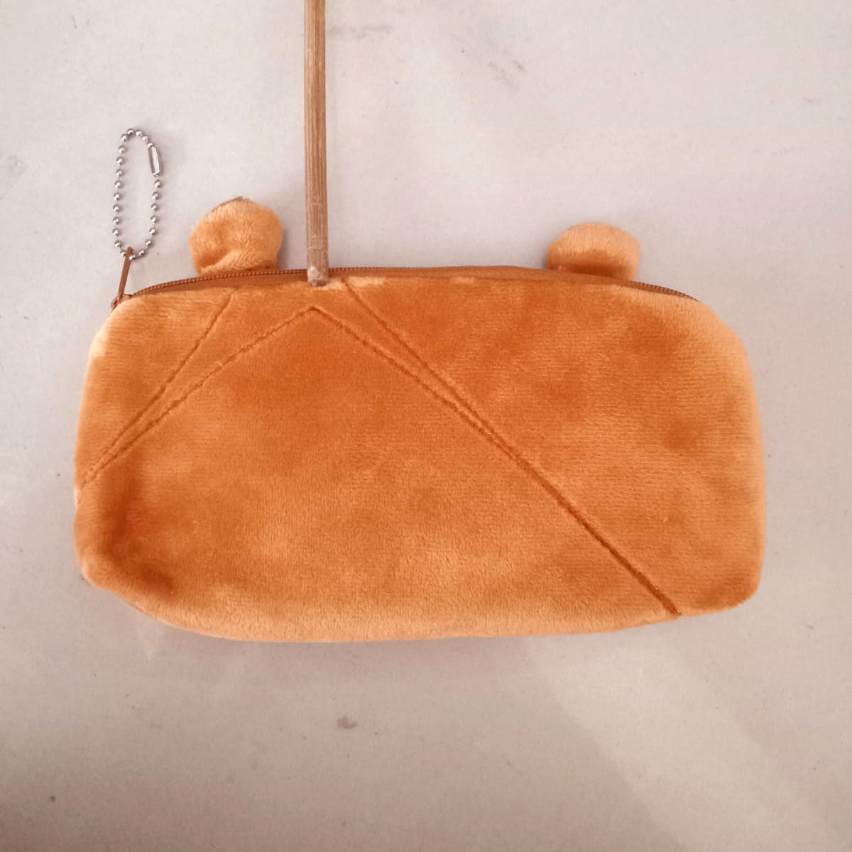 Tempat Pensil Kain Capybara Bulu Halus Tepak Kotak Pencil Case MCOB4467