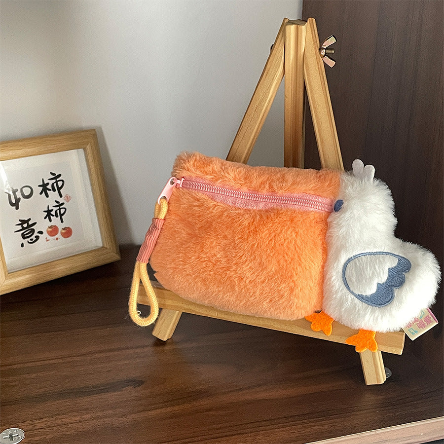 Dompet Koin Burung Pelikan Coin Purse Pouch dengan Tali Gantungan MCOB4497